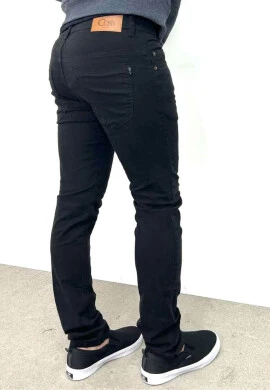 CALÇA JEANS COLLOR MASCULINA - COSH JEANS - Preto
