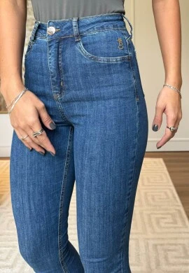 CALÇA JEANS FEMININA ADRIANA LONGA - COSH JEANS - Jeans medio
