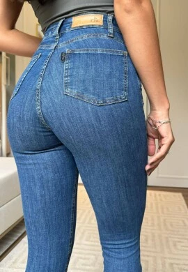 CALÇA JEANS FEMININA ADRIANA LONGA - COSH JEANS - Jeans medio