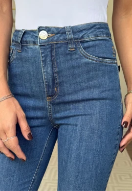 CALÇA JEANS FEMININA CECILIA LONGA - COSH JEANS - Jeans medio