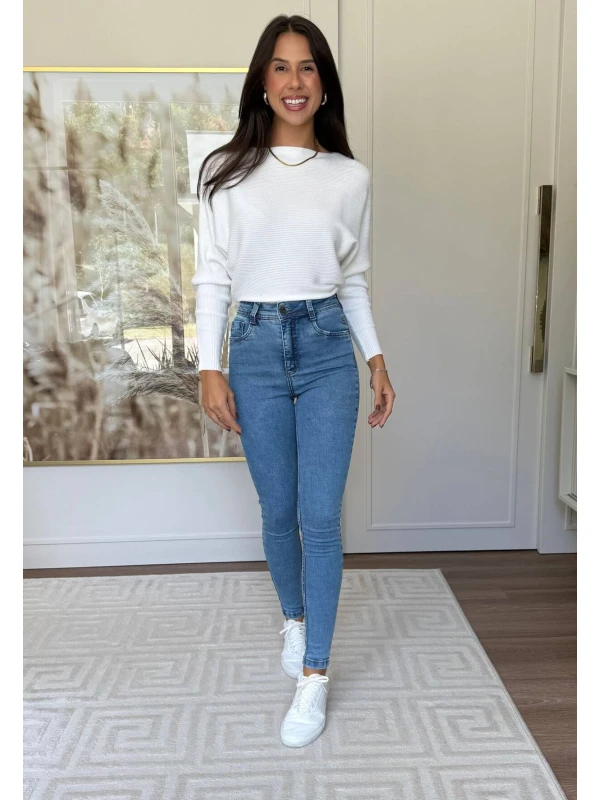 CALÇA JEANS FEMININA CRIS TERMICA  COSH JEANS - Jeans claro