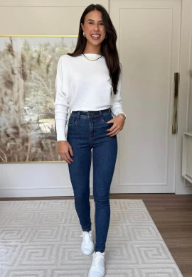 CALÇA JEANS FEMININA CRIS TERMICA  COSH JEANS - Jeans escuro