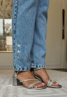 CALÇA JEANS FEMININA RETA CRIS  COSH JEANS - Jeans