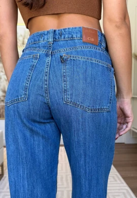 CALÇA JEANS FEMININA RETA FABI  COSH JEANS - Jeans