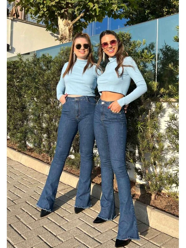 CALÇA JEANS FLARE FEMININA STONE - COSH JEANS - Jeans