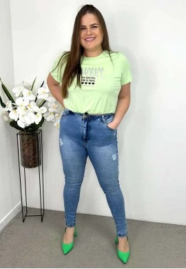 CALÇA JEANS JADE MEGA CONFORT FEMININA - COSH JEANS - Jeans