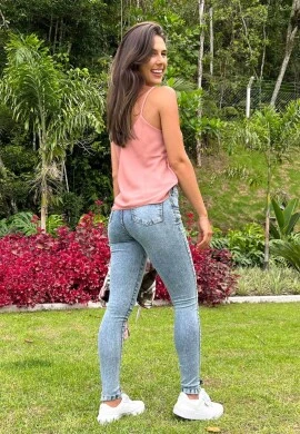 CALÇA JEANS KATY HOT SKINNY FEMININA - COSH - Jeans