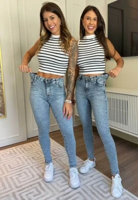 CALÇA JEANS KATY HOT SKINNY FEMININA - COSH - Jeans