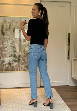 CALÇA RETA FEMININA FABIOLA  COSH JEANS - Jeans