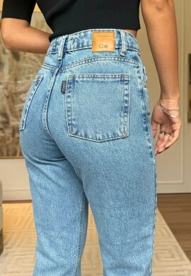 CALÇA RETA FEMININA FABIOLA  COSH JEANS - Jeans