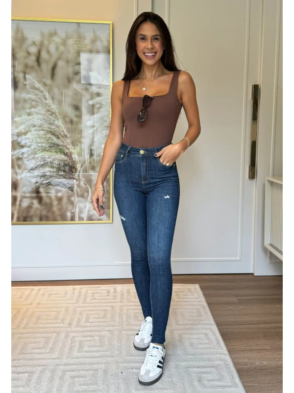 CALÇA JEANS LIPO FEMININA SIMONE  COSH JEANS - Jeans