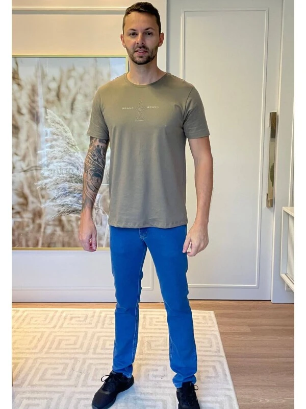 CALÇA JEANS MOLETOM RETA TIAGO - COSH JEANS - Jeans