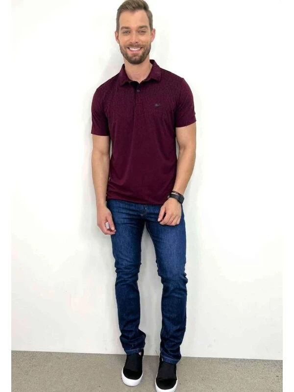 CALÇA JEANS RETA ESCURA MASCULINA  COSH JEANS - Jeans