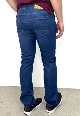 CALÇA JEANS RETA ESCURA MASCULINA  COSH JEANS - Jeans