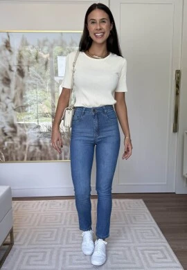 CALÇA JEANS SARAH  COSH JEANS - Jeans