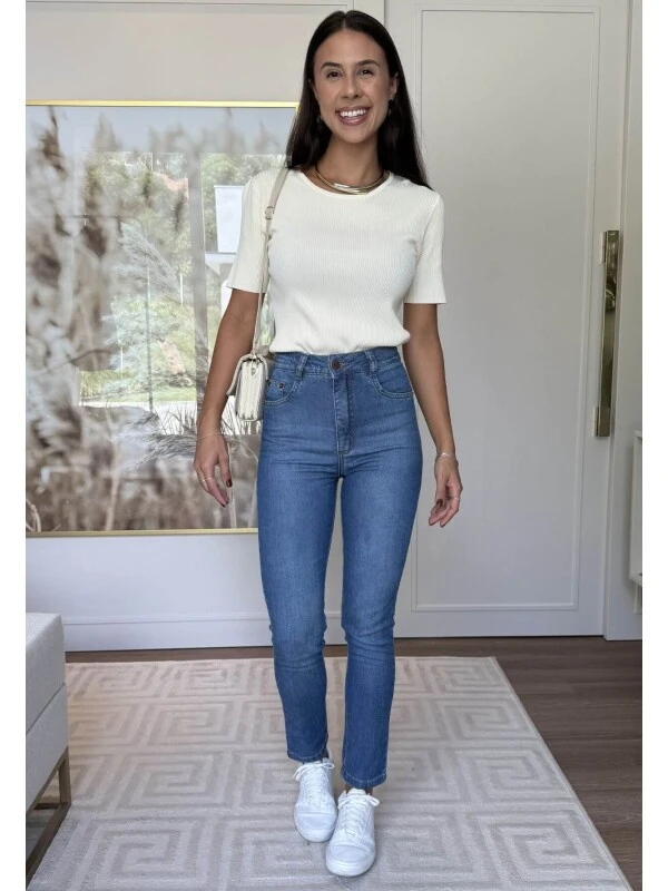 CALÇA JEANS SARAH  COSH JEANS - Jeans