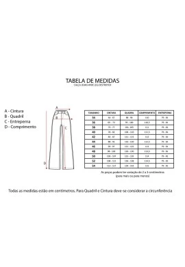 CALÇA JEANS WIDE LEG DESTROYED - Jeans