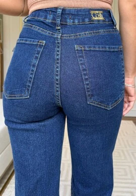 CALÇA JEANS WIDE LEG FEMININA LAIS  COSH JEANS - Jeans