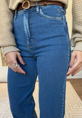 CALÇA JEANS WIDE LEG FEMININA LORENA  COSH JEANS - Jeans