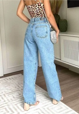 CALÇA JEANS WIDE LEG LUA  COSH JEANS - Jeans