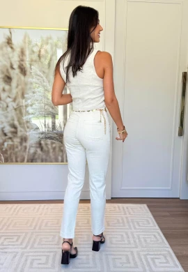 CALÇA JOANA - COSH JEANS - Off white