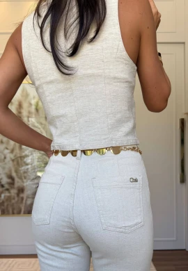 CALÇA JOANA - COSH JEANS - Off white