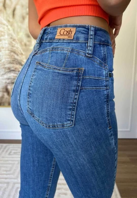 CALÇA LEVANTA BUMBUM FEMININA ENY COSH JEANS - Jeans