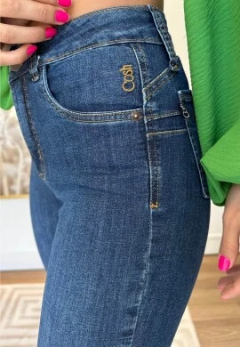 CALÇA LEVANTA BUMBUM FEMININA LIDI  COSH JEANS - Jeans