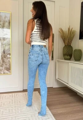 CALÇA LONGA FEMININA SOFIA - COSH JEANS - Jeans