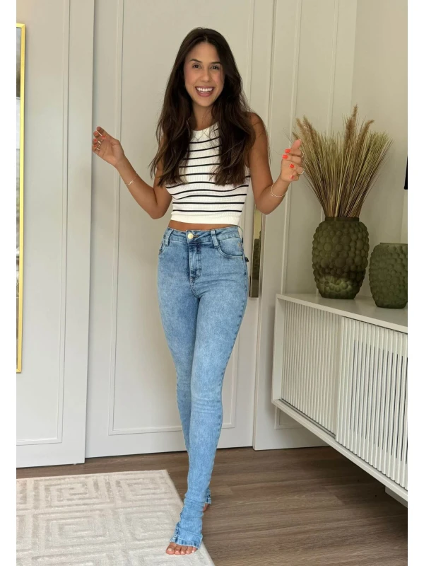 CALÇA LONGA FEMININA SOFIA - COSH JEANS - Jeans