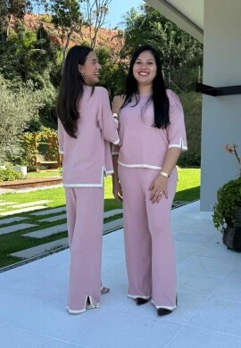 CALÇA MAIA MODAL - COSH JEANS - Rosa