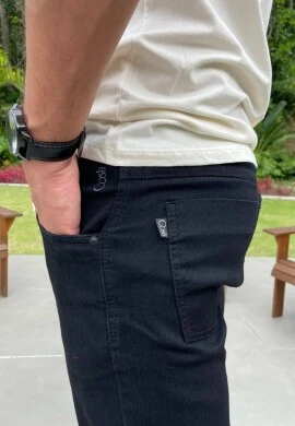 CALÇA MASCULINA BLACK MARLON - COSH JEANS - Preto
