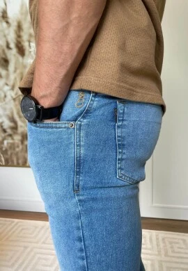 CALÇA MASCULINA GABRIEL SKINNY - COSH JEANS - Jeans claro