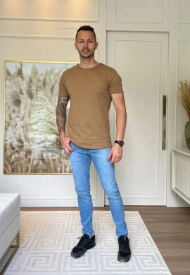 CALÇA MASCULINA GABRIEL SKINNY - COSH JEANS - Jeans claro