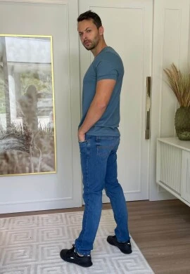 CALÇA MASCULINA JEANS MATEUS TRADICIONAL - COSH JEANS - Jeans