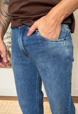CALÇA MASCULINA RETA CLEBER - COSH JEANS - Jeans claro