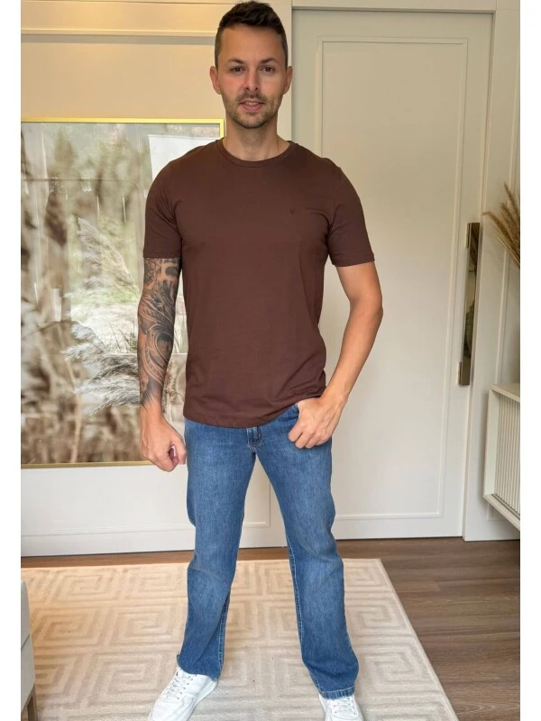 CALÇA MASCULINA RETA CLEBER - COSH JEANS - Jeans claro