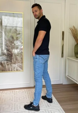 CALÇA MASCULINA SLIM JOÃO - COSH - Jeans