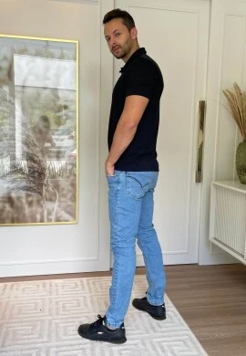 CALÇA MASCULINA SLIM JOÃO - COSH - Jeans