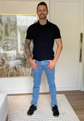 CALÇA MASCULINA SLIM JOÃO - COSH - Jeans
