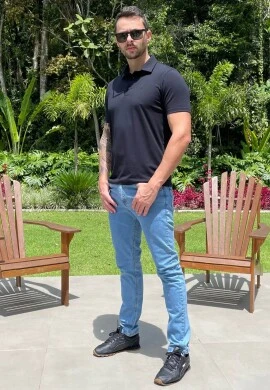 CALÇA MASCULINA SLIM JOÃO - COSH - Jeans