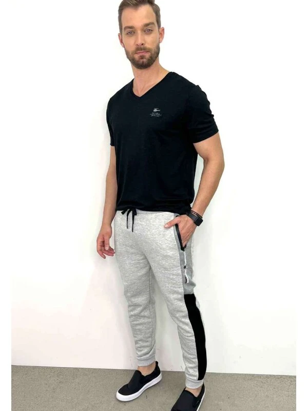 CALÇA MOLETOM MASCULINA  COSH JEANS - Mescla