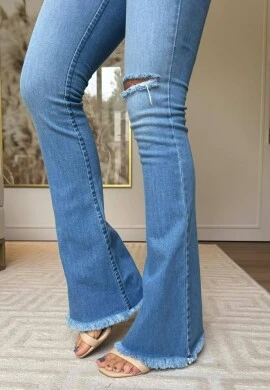 CALÇA FLARE FEMININA TATI - COSH JEANS - Jeans