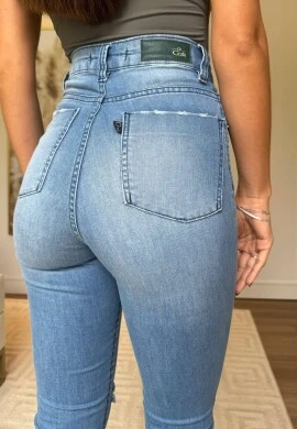 CALÇA FLARE FEMININA TATI - COSH JEANS - Jeans