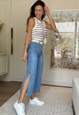 CALÇA PANTACOURT FEMININA PATRICIA - COSH JEANS - Jeans