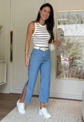CALÇA PANTACOURT FEMININA PATRICIA - COSH JEANS - Jeans