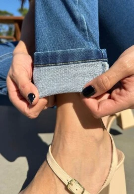 CALÇA RETA FEMININA LUCIA  COSH JEANS - Jeans