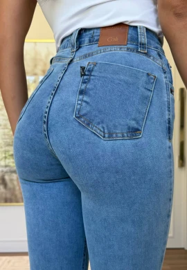 CALÇA SKINNY FEMININA LARA  COSH JEANS - Jeans claro