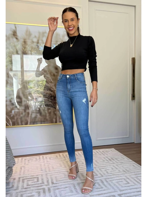 CALÇA SKINNY FEMININA MARIAH - COSH JEANS - Jeans