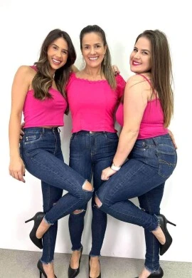 CALÇA SKINNY HOT DESFIADA FEMININA - COSH JEANS - Jeans